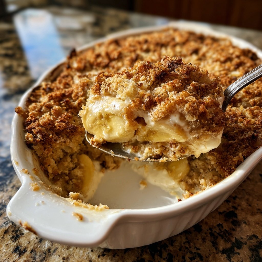 Banana Oat Yogurt Bake