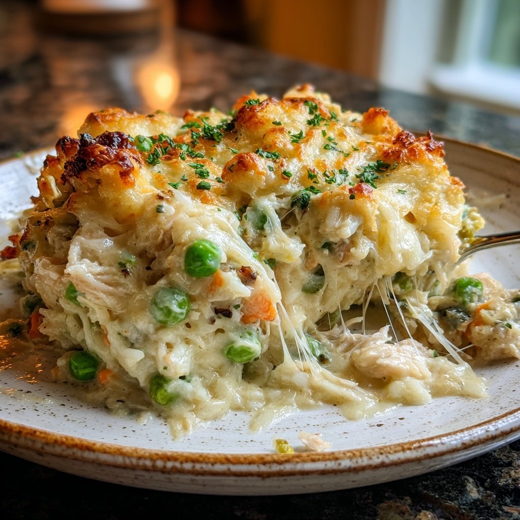 Creamy Chicken And Rice Casserole