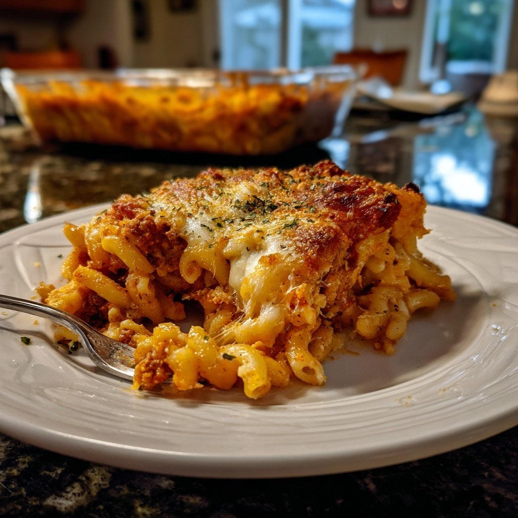 Ground Turkey Pasta Bake