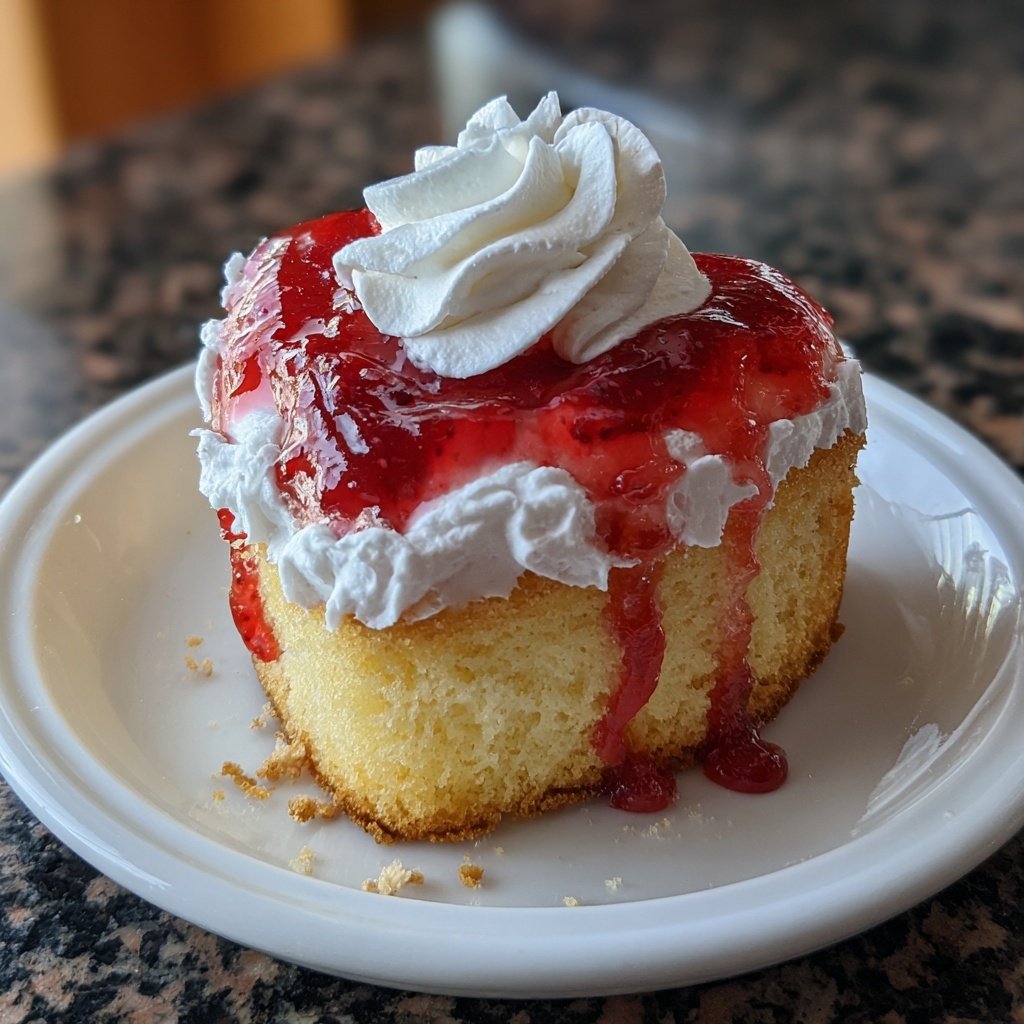 Mini Heart Cake with Vanilla Sponge