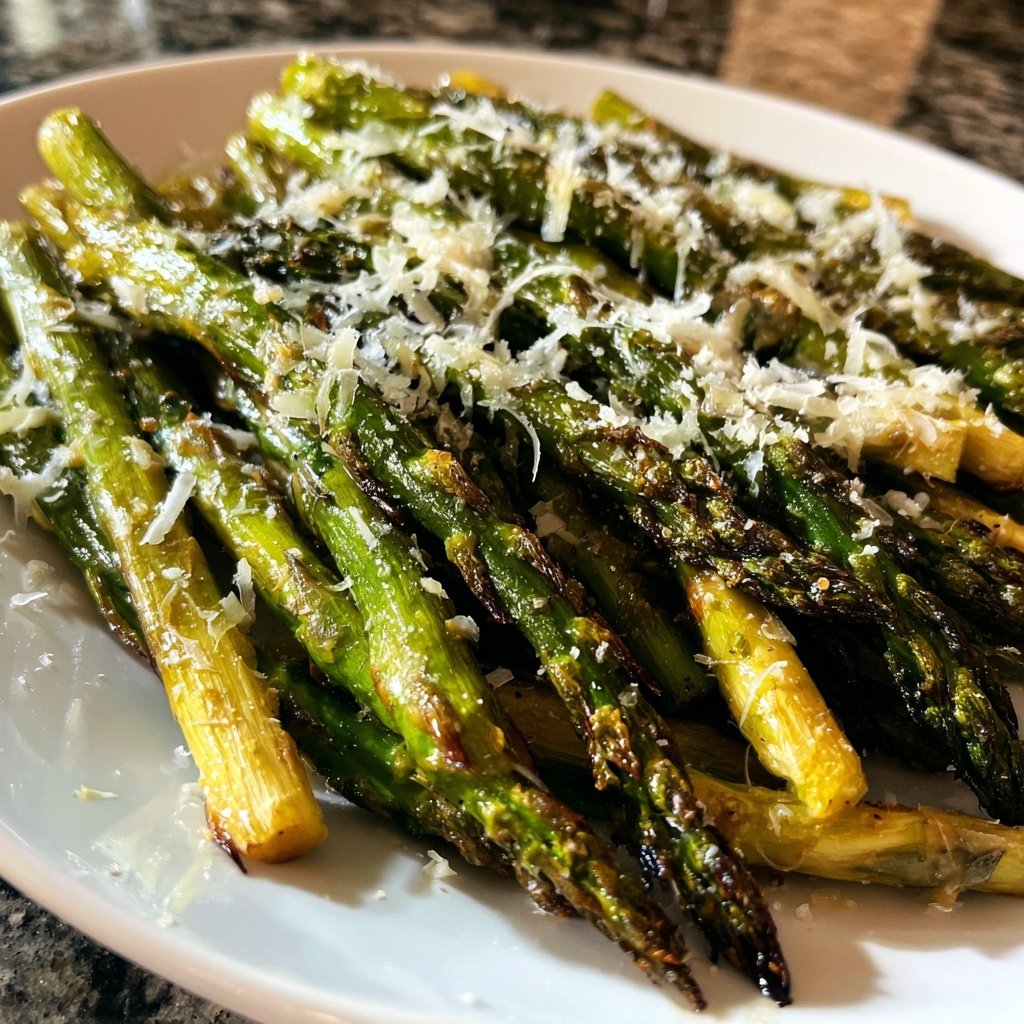Roasted Asparagus with Parmesan