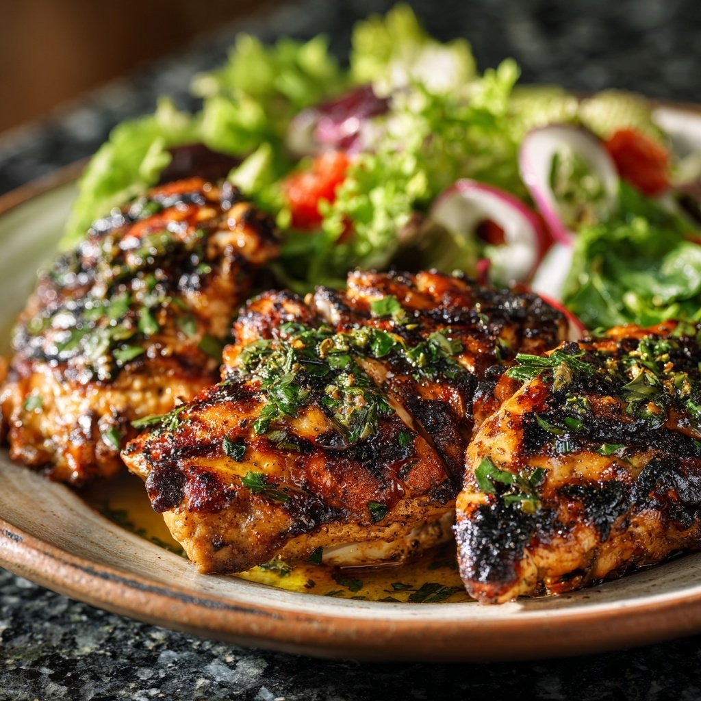 Mediterranean Grilled Chicken Plate