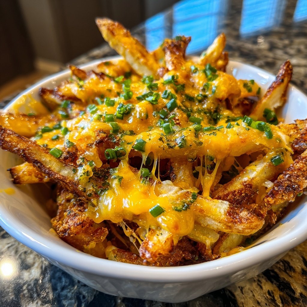Super Bowl Cheesy Baked Fries