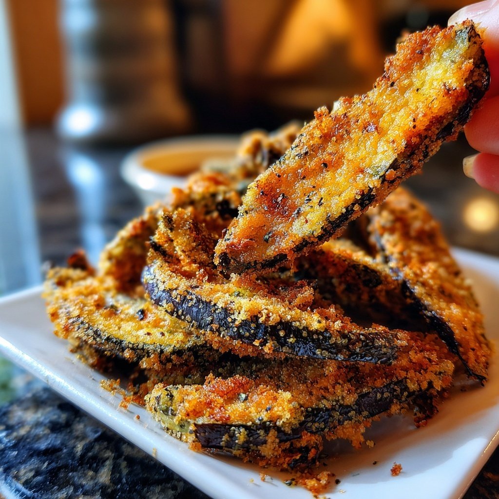 Crispy Eggplant Veggie Fries