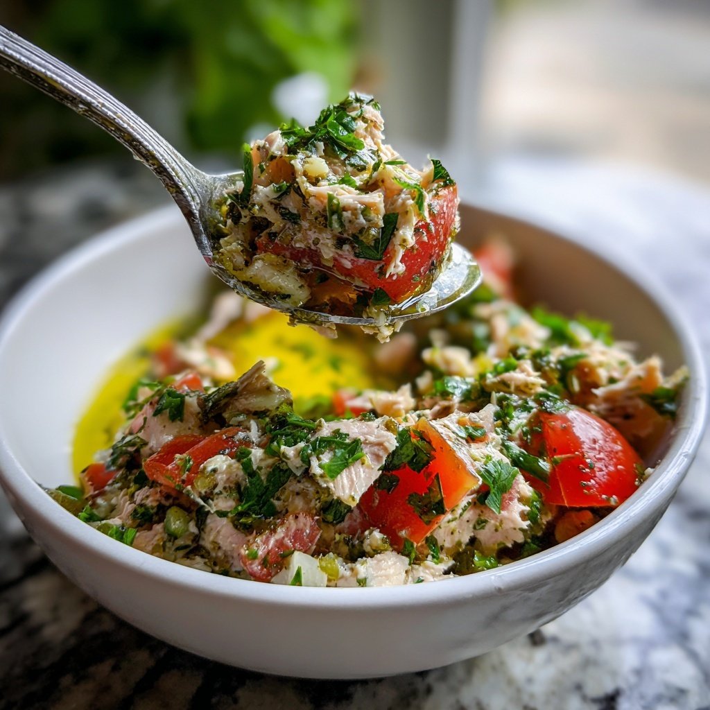 Mediterranean Tuna Salad