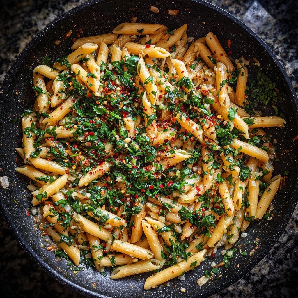Quick Easy Pasta With Garlic And Olive Oil