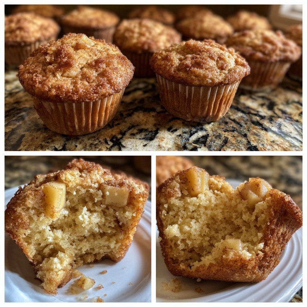 Healthy Apple Cinnamon Muffins