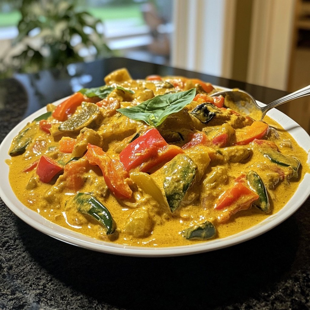 Jamaican Coconut Vegetable Curry